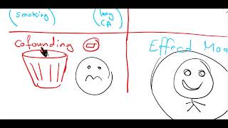 effect modification vs confounding factor EXPLAINED [upl. by Reiser]