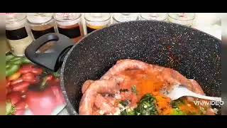 MERGUEZ EN SAUCE مرقازبالصوص هايلة [upl. by Aierdna]