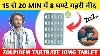 Zolpidem Tartrate 10 mg Tablet Detailed Video  Zolfresh Nitrest Zoden Zolcalm Zolpirest [upl. by Bunow]