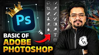 Basics of Adobe Photoshop in Just 3Hrs  Adobe Photoshop in One Shot  Graphic Designing Course [upl. by Nnire]