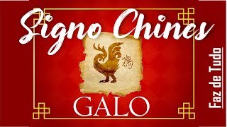 Caracteristicas Signo Chinês  GALO [upl. by Yrrum]