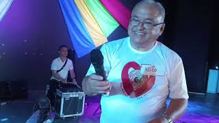 Pork Chop Duo  Sir Nico Fuentes Entertains the Crowd  KimpoQuimpo Clan 2023 AtiAtihan Festival [upl. by Wake]