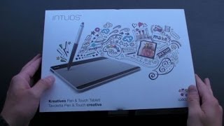 Wacom Intuos Small Creative Pen amp Touch Tablet  Unboxing [upl. by Branca160]