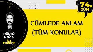 Cümlede Anlam  FULL  RÜŞTÜ HOCA [upl. by Sucramat]