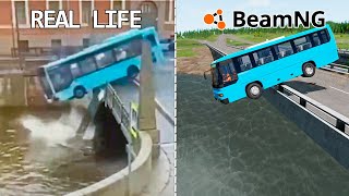 Accidents Based on Real Life Incidents  Beamngdrive  23 [upl. by Saba]