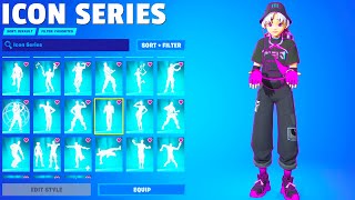 Best Icon Series Fortnite Dances amp Emotes Point amp Shoot Start It Up [upl. by Bertina]