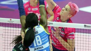 Conegliano  Novara  Highlights  3 Giornata Campionato  Lega Volley Femminile 202122 [upl. by Rosenbaum642]