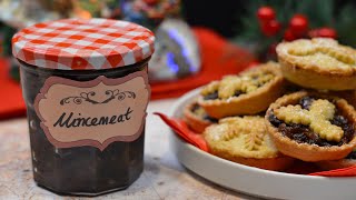 How to make your own Mincemeat  homemade Mince Pie filling for Christmas Desserts [upl. by Cirde176]