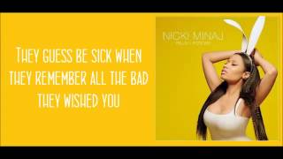 Nicki Minaj Pills N Potions Lyrics On Screen [upl. by Gawlas631]