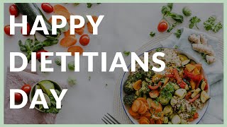 Celebrating Dietitian Day and National Nutrition Month  Yentl Lega [upl. by Yenreit]