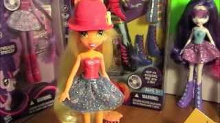 Equestria Girls APPLEJACK My Little Pony Doll Unboxing amp Review by Bins Toy Bin [upl. by Lucic411]