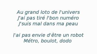 Grégory Lemarchal  SOS dun terrien détresse  Lyrics [upl. by Ahselak]