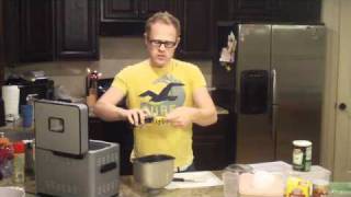 Making Banana Walnut Bread with a Cuisinart Breadmaker and Matt Granato [upl. by Novla]