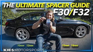 The ULTIMATE BMW F30F32 SPACER GUIDE For BEST FITMENT [upl. by Remark]