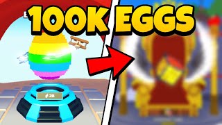 I Hatched 100K BLOCKY EGGS And Got This In Tapping Legends Final [upl. by Aydiv]