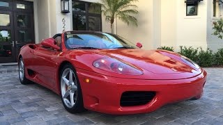 SOLD  2004 Ferrari 360 Modena Spider [upl. by Yenittirb]