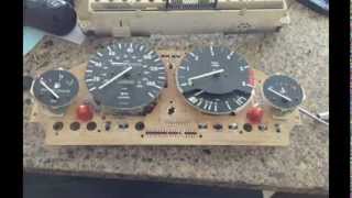 E30 BMW VDO gauge cluster odometer gear replacement repair [upl. by Lakim]