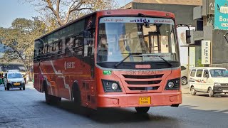 New GSRTC Gurjarnagri Bus interiors  Ashok Leyland BS6 [upl. by Neyr]