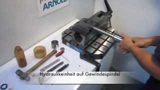 Austausch der Dichtungsringe und Auffüllen des Hydrauliköls ARNOLD CLASSIC Hydraulikspindel [upl. by Ayela]