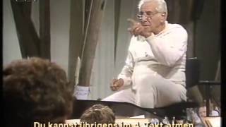 Leonard Bernstein in Salzau  Proben zu Schostakowitsch Symphonie Nr 1 VHS [upl. by Allain636]