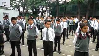 Earthquake Mega Mockdrill Chapslee School Shimla [upl. by Nygem]