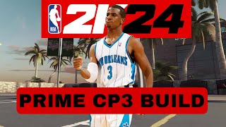 PRIME CP3 BUILD DEMIGOD SMALL GUARD BUILD ON NBA 2K24 [upl. by Lamej]