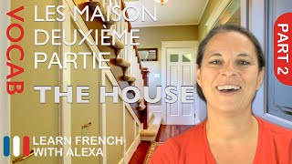 Features of a House in French basic French vocabulary from Learn French With Alexa [upl. by Assennev]