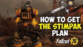 How To Get The STIMPAK PlanRecipe EASY  Fallout 76 [upl. by Imoyn170]