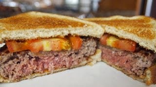 The Worlds First Hamburger Copycat Recipe  Louis Lunch  Ballistic Burgers [upl. by Nee]