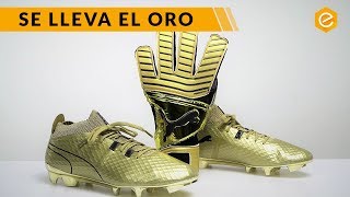 Las BOTAS DE ORO Puma One Gold [upl. by Siskind615]