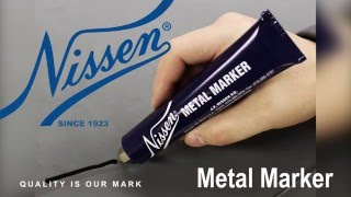 Industrial Metal Marker Nissen Markers [upl. by Euqinahc]