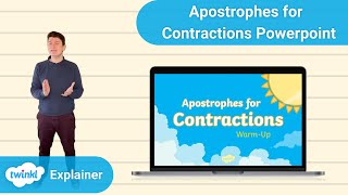 Twinkl Teaches KS1  Apostrophes for Contractions [upl. by Hey]