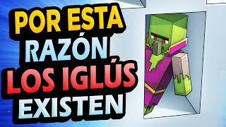 Por Esta Razón los IGLÚS existen en Minecraft [upl. by Etselec]