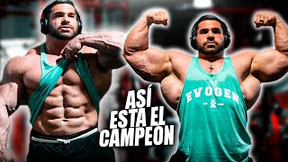 ASI ESTA 6 MESES DESPUES EL CAMPEON OPEN MR OLYMPIA DEREK LUNSFORD  Victor Valdivia [upl. by Deehsar]