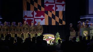 Maryland State Police 156th Academy Graduation [upl. by Ahsla]