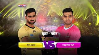 Pro Kabaddi 2018 Highlights  Telugu Titans vs Jaipur Pink Panthers  Hindi [upl. by Nitsuga]