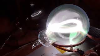 Toroidal plasma 6quot globe 40W drive [upl. by Oahc]