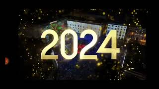 Capodanno in musica countdown 2024 che dio vi benedica [upl. by Aldas675]