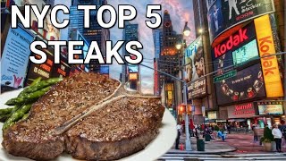 Place to eat in New York City STEAKHOUSES You MUST TRY [upl. by Loeb]