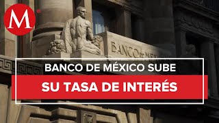 Banxico sube su tasa de interés a 65 su mayor nivel desde abril de 2020 [upl. by Idelson]