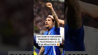 REPICE si scatena al GOL di ZACCAGNI ⚽  La sua RADIOCRONACA è da PELLE DOCA 😍 [upl. by Nahpos175]