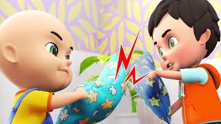 Chunnu Munnu Thhey Do Bhai  3D Hindi Rhymes for Children  jugnu kids [upl. by Holton352]