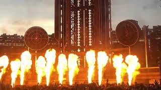 Rammstein  Sonne live  Stadspark Groningen 6 juli 2023 [upl. by Zoellick]