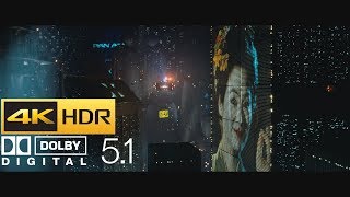 Blade Runner  Opening Scene HDR  4K  51 [upl. by Quick]