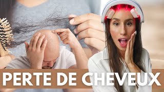 CHUTE DE CHEVEUX  MINOXIDIL COMPLÉMENT ALIMENTAIRE CASQUE LED INJECTION PRP QUE CHOISIR [upl. by Bland]