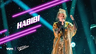 Joke  ‘Habibi’  Liveshow 1  The Voice van Vlaanderen  VTM [upl. by Amati]