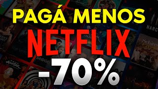 🔴 NETFLIX mas BARATO  Como pagar MENOS por Netflix 2024  Top Cinema [upl. by Irehj]