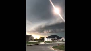 ‪Eerie Supercell Thunderstorm approaching Kerrville Texas May 27 2020 [upl. by Attennek]