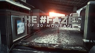 The FAZE5 Top 20 Montage by FaZe Barker  Powered by GFuelEnergy [upl. by Lashondra]