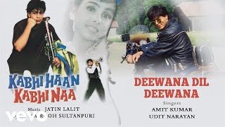 Deewana Dil Deewana Best Song  Kabhi Haan Kabhi NaaShah Rukh KhanSuchitraUdit Narayan [upl. by Adalie]